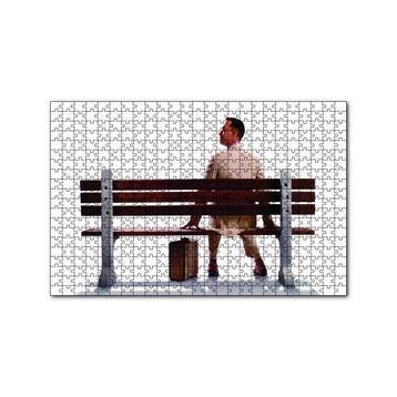 Cakapuzzle Forrest Gump 120 Parça Ahşap Puzzle