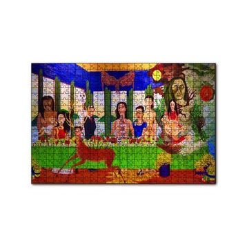 Cakapuzzle Frida Kahlo Son Akşam Yemeği 120 Parça Ahşap Puzzle