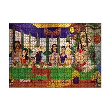 Cakapuzzle Frida Kahlo Son Akşam Yemeği 120 Parça Ahşap Puzzle