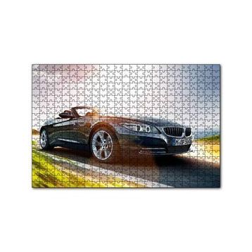 Cakapuzzle Füme BMW Z4 ve Deniz 120 Parça Ahşap Puzzle