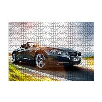 Cakapuzzle Füme BMW Z4 ve Deniz 120 Parça Ahşap Puzzle