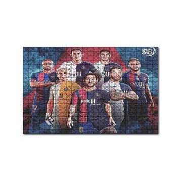 Cakapuzzle Futbol Devleri PSG de 120 Parça Ahşap Puzzle