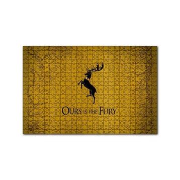 Cakapuzzle Game of Thrones Baratheons 120 Parça Ahşap Puzzle