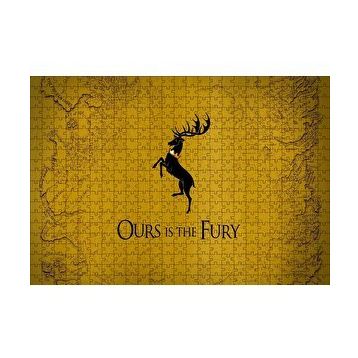 Cakapuzzle Game of Thrones Baratheons 120 Parça Ahşap Puzzle
