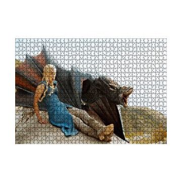 Cakapuzzle Game of Thrones Daenerys Targaryen 120 Parça Ahşap Puzzle