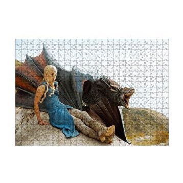 Cakapuzzle Game of Thrones Daenerys Targaryen 120 Parça Ahşap Puzzle