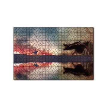 Cakapuzzle Game of Thrones Ejderhayla Savaş 120 Parça Ahşap Puzzle