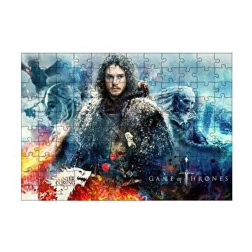 Cakapuzzle Game of Thrones Karakterleri Kompozisyon 120 Parça Ahşap Puzzle