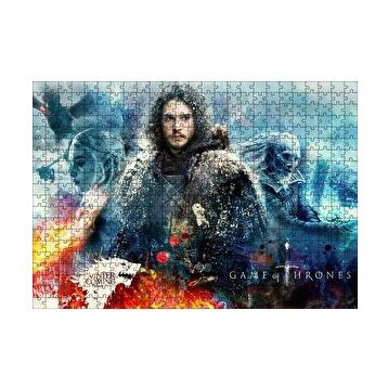 Cakapuzzle Game of Thrones Karakterleri Kompozisyon 120 Parça Ahşap Puzzle