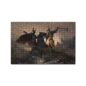 Cakapuzzle Game of Thrones Savaşan Şövalyeler 120 Parça Ahşap Puzzle