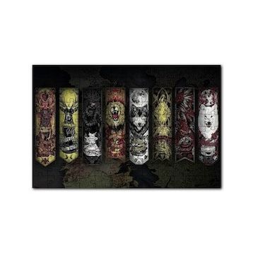 Cakapuzzle Game Of Thrones Televizyon Dizisi Görseli 120 Parça Ahşap Puzzle