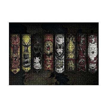Cakapuzzle Game Of Thrones Televizyon Dizisi Görseli 120 Parça Ahşap Puzzle