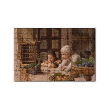 Cakapuzzle Game of Thrones Yavru Ejderhalar 120 Parça Ahşap Puzzle