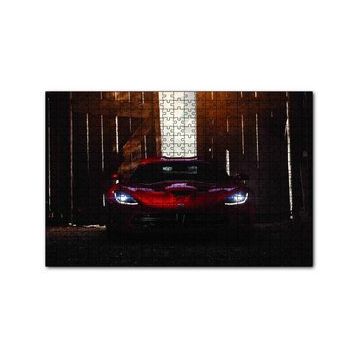 Cakapuzzle Garajda Dodge Viper 120 Parça Ahşap Puzzle