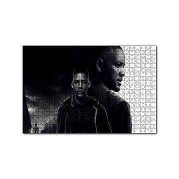 Cakapuzzle Gemini Man Will Smith 120 Parça Ahşap Puzzle