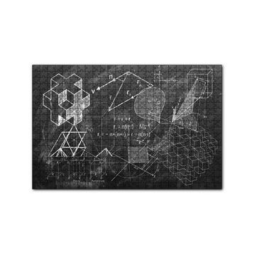Cakapuzzle Geometri 120 Parça Ahşap Puzzle
