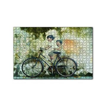 Cakapuzzle Gerçek Sanal Duvar Resmi Çocuklar 120 Parça Ahşap Puzzle