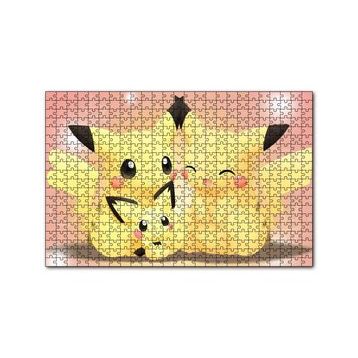 Cakapuzzle Gerçekten Sevimli Pichu Görseli 120 Parça Ahşap Puzzle
