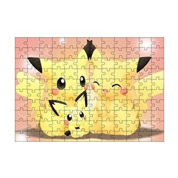 Cakapuzzle Gerçekten Sevimli Pichu Görseli 120 Parça Ahşap Puzzle