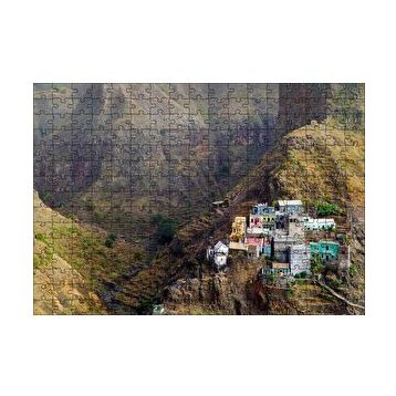 Cakapuzzle Gine Bissau Dağ Köyü 120 Parça Ahşap Puzzle