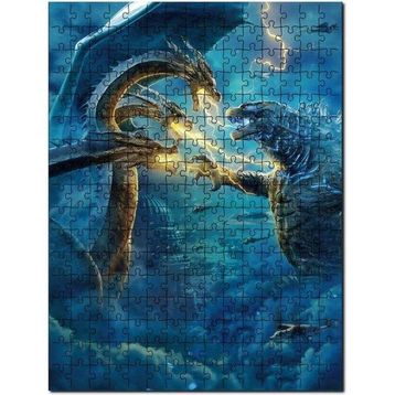 Cakapuzzle Godzilla Canavarların Kralı Film Görseli Mdf 500 Parça Puzzle