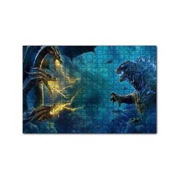 Cakapuzzle Godzilla King of The Monsters 120 Parça Ahşap Puzzle