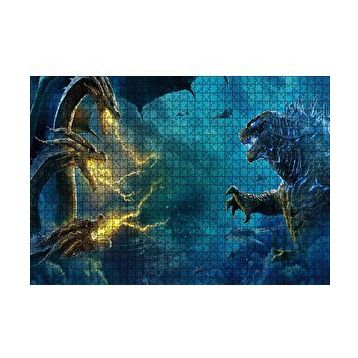 Cakapuzzle Godzilla King Of the Monsters Ahşap 1000 Parça Puzzle