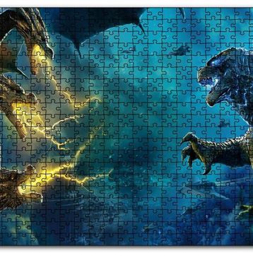 Cakapuzzle Godzilla King Of the Monsters Ahşap 255 Parça Puzzle
