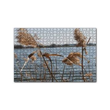 Cakapuzzle Göl Kıyısında Sazlar 120 Parça Ahşap Puzzle