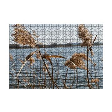 Cakapuzzle Göl Kıyısında Sazlar 120 Parça Ahşap Puzzle