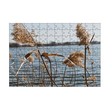 Cakapuzzle Göl Kıyısında Sazlar 120 Parça Ahşap Puzzle