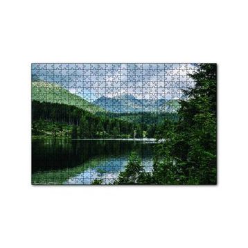 Cakapuzzle Göl Orman Dağ 120 Parça Ahşap Puzzle