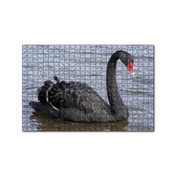 Cakapuzzle Göldeki İhtişamlı Siyah Kuğu 120 Parça Ahşap Puzzle