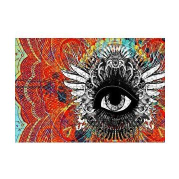 Cakapuzzle Göz ve Sürreal Objeler Kompozisyon 120 Parça Ahşap Puzzle
