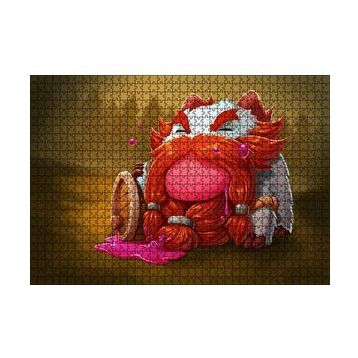Cakapuzzle Gragas Oyunu Kahramanı Animasyon Görseli 120 Parça Ahşap Puzzle