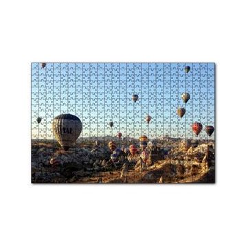 Cakapuzzle Gündoğumunda Kapadokyada Balonlar 120 Parça Ahşap Puzzle