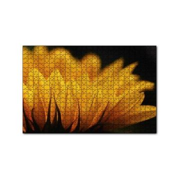 Cakapuzzle Günebakan Çiçeği Makro Çekim 120 Parça Ahşap Puzzle