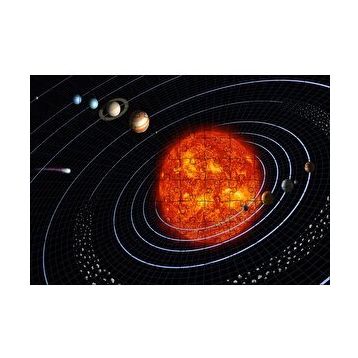 Cakapuzzle Güneş Sistemi 120 Parça Ahşap Puzzle