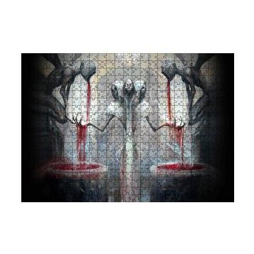 Cakapuzzle Güneş Tanrısının Kanı Derin Rüya Görseli 120 Parça Ahşap Puzzle