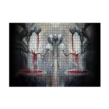 Cakapuzzle Güneş Tanrısının Kanı Derin Rüya Görseli 120 Parça Ahşap Puzzle