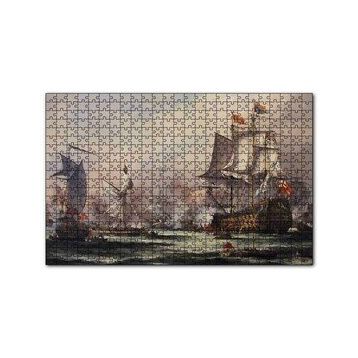 Cakapuzzle Haçlı Donanması Gemileri 120 Parça Ahşap Puzzle