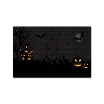Cakapuzzle Halloweende Dolunay 120 Parça Ahşap Puzzle