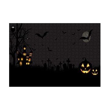 Cakapuzzle Halloweende Dolunay 120 Parça Ahşap Puzzle