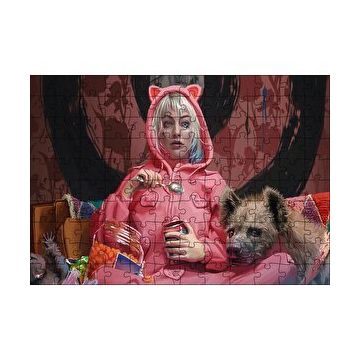 Cakapuzzle Harley Quinn Ayrılık Gözyaşları Görseli 120 Parça Ahşap Puzzle