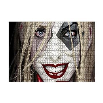 Cakapuzzle Harley Quinn Dijital Sanat Görseli 120 Parça Ahşap Puzzle