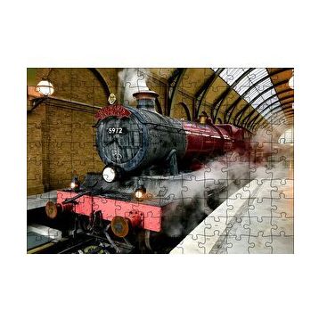 Cakapuzzle Harry Potter Hogwarts Express Buharlı Tren 120 Parça Puzzle