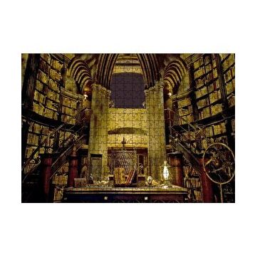 Cakapuzzle Harry Potter Kütüphane Gizli Çömlekçi Cadı 120 Parça Ahşap Puzzle