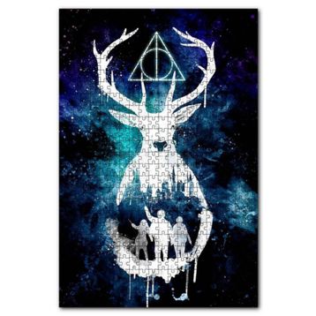 Cakapuzzle Harry Potter Suluboya Görseli 1000 Parça Puzzle