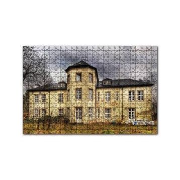 Cakapuzzle Hayaletli Terkedilmiş Şato 120 Parça Ahşap Puzzle