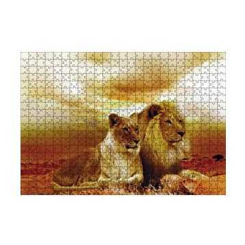 Cakapuzzle Hayat Arkadaşları 120 Parça Ahşap Puzzle